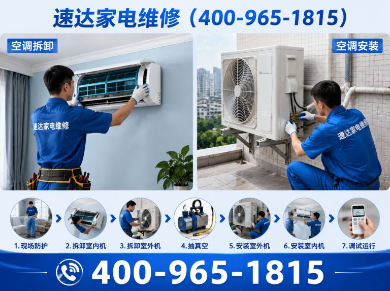 兴安中央空调维修展示图